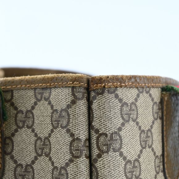 Auth Gucci Tote Bag Sherry Line Browns #73241G17B - Picture 12 of 15